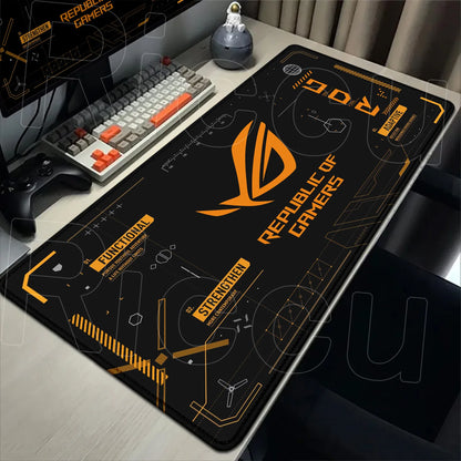 Riccu XXL Anime Gaming Mouse Pad — HD Print, Stitched Edges, Multiple Sizes