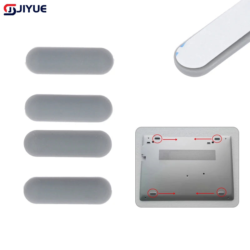 JIYUE Laptop Rubber Feet Set (4pcs) – HP EliteBook 840 845 830 735 G5 G6