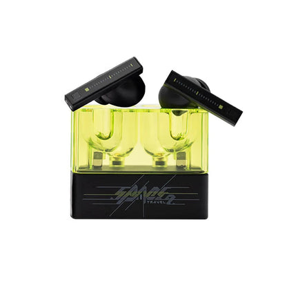 MOONDROP Space Travel 2 TWS Earbuds – HiFi ANC, Bluetooth 6.0, Low-Latency Game Mode, SBC/AAC