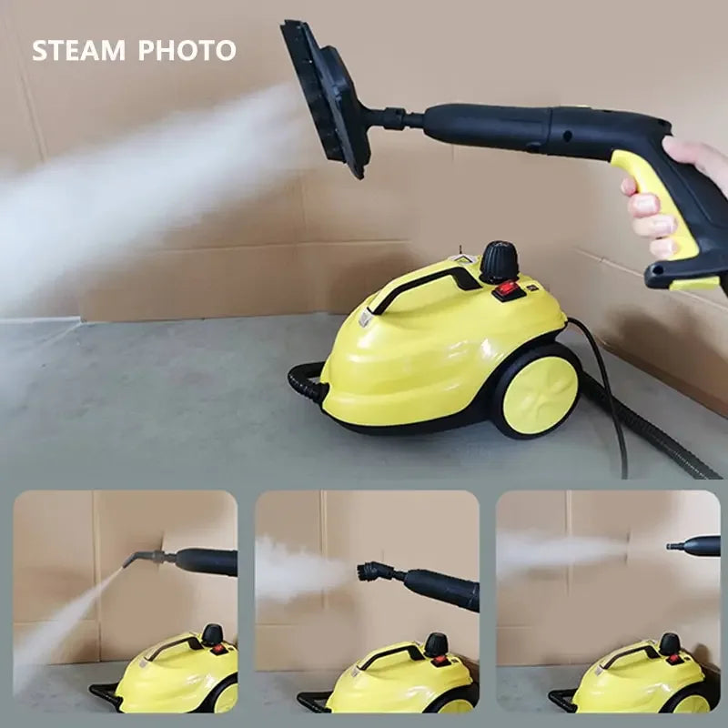 Multifunctional High-Temperature Steam Cleaner | 220V EU | Car Interior, Floor & Kitchen Sterilizer