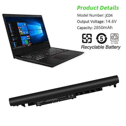 SKOWER JC03 / JC04 Replacement Battery for HP 15-BS 15-BW 17-BS Series
