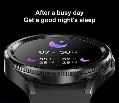 2025 Smart Watch 6 – AMOLED HD Screen, 100+ Sport Modes, IP68 Waterproof, Android & iOS