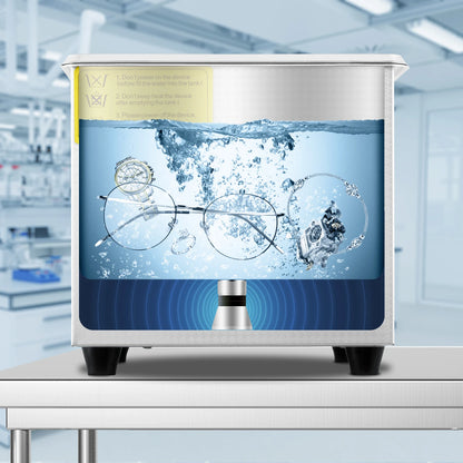 SucceBuy 1.3L Ultrasonic Cleaner with Digital Timer – Jewelry, Glasses & Home Appliances