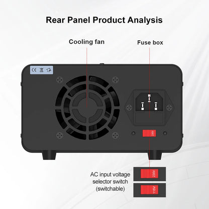 Wanptek Adjustable DC Lab Bench Power Supply