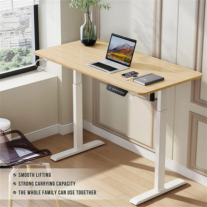 Smart Electric Standing Laptop Computer Motion Desk Height Adjustable Desk Lifting Table Standing Desk Sit Desk Home Office