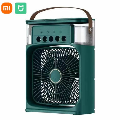 Xiaomi MIJIA Mini USB Air Cooler Fan | Humidifier | Water Mist Spray | LED Night Light