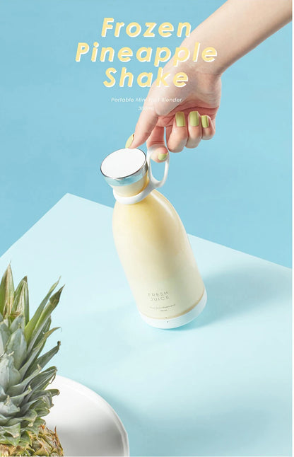 CHUJIN Mini Portable USB Juicer Blender | Smoothie & Milkshake Maker | CE