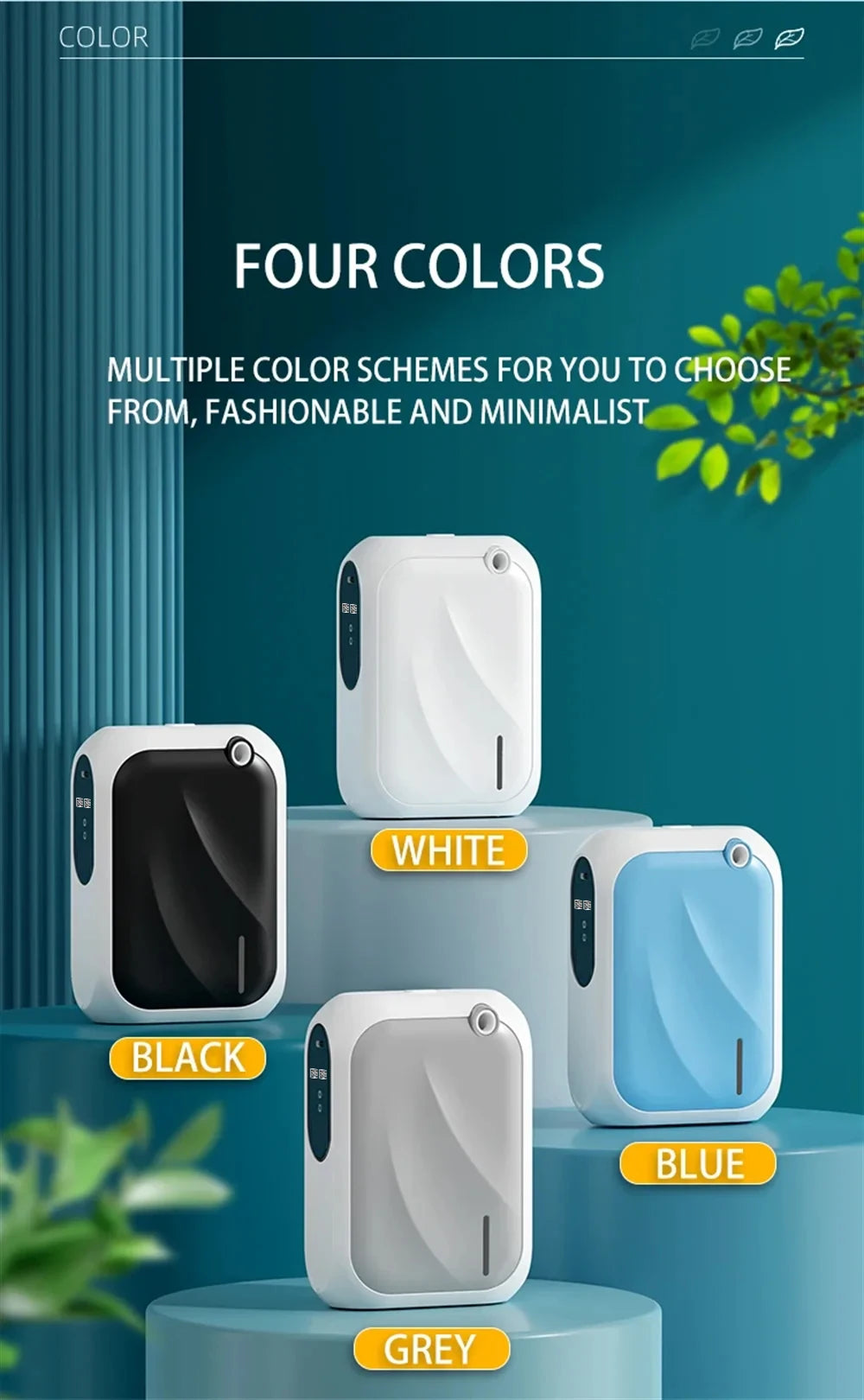 Hotel Scent Machine Aroma Diffuser – 200m³ Coverage, Bluetooth App Control