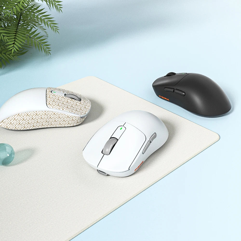 Kysona M600 Wireless Gaming Mouse – PAW3395, 26000 DPI, 55g, Bluetooth, 6 Buttons