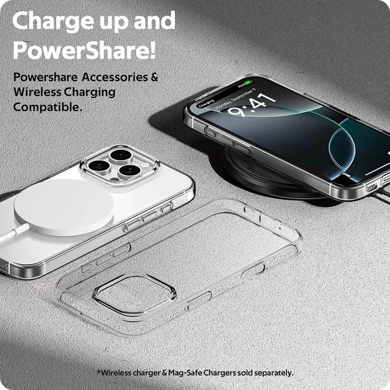 Clear ultra-thin TPU iPhone case by R.E.D. Shopping, transparent protective cover for mobile phones, showcasing sleek design.