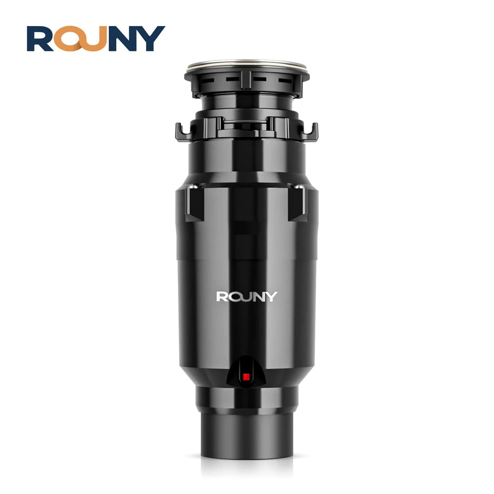 ROUNY 1/2 HP Continuous Feed Garbage Disposal with Sound Reduction – EU Plug