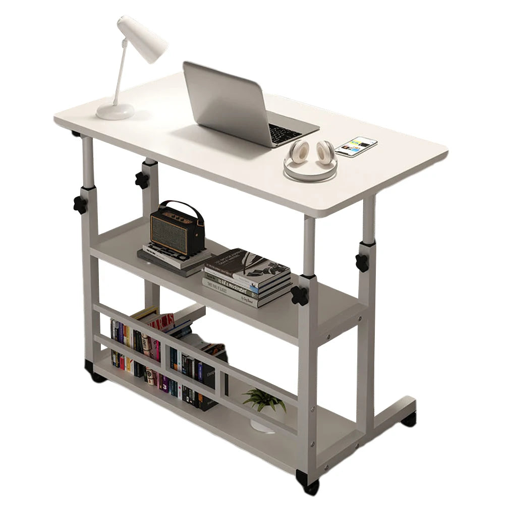 Height Adjustable Laptop Desk on Wheels | Bedside & Sofa Table