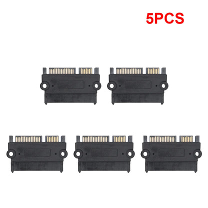 SATA 22-Pin Male to Female Adapter – Power & Data Converter