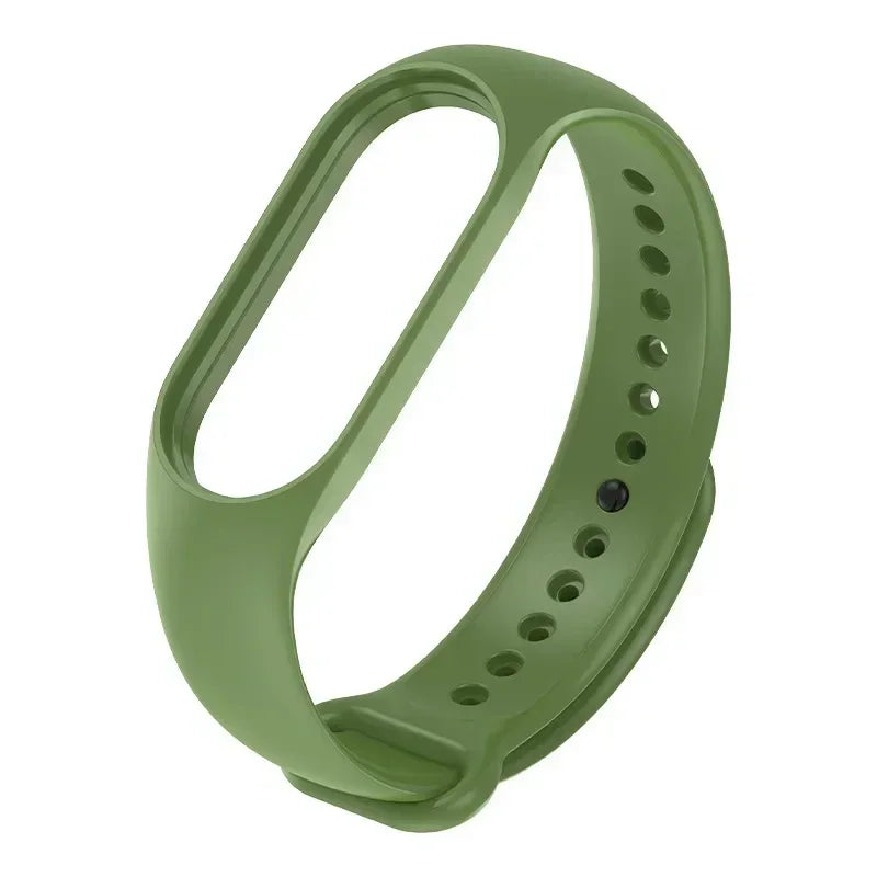 Silicone Watch Strap for Xiaomi Mi Band 3 4 5 6 7 | 24 Colors