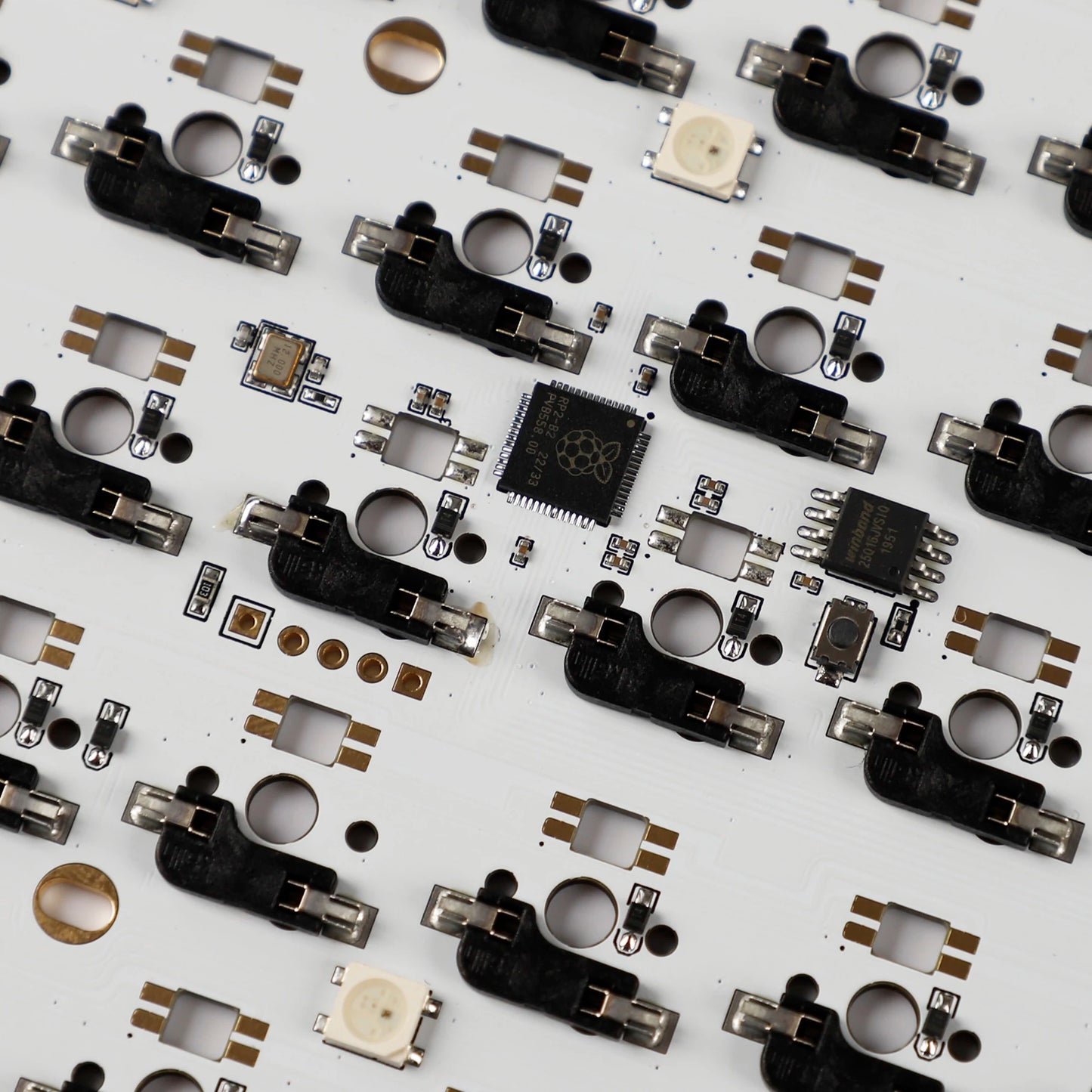 Idobao x YMDK ID75 VIA Hot-Swap PCB & Aluminum Plate Kit – 75-Key Replacement for XD75