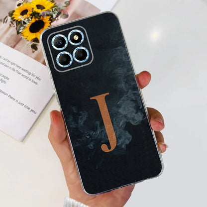 Clear silicone phone case for Honor 70 Lite by R.E.D. Shopping, soft TPU material, transparent and form-fitting for mobile protection.