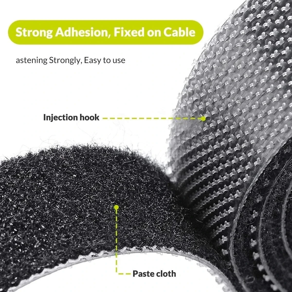 Reusable Nylon Cable Ties – Wire & Cord Management Straps (1M / 3M / 5M)