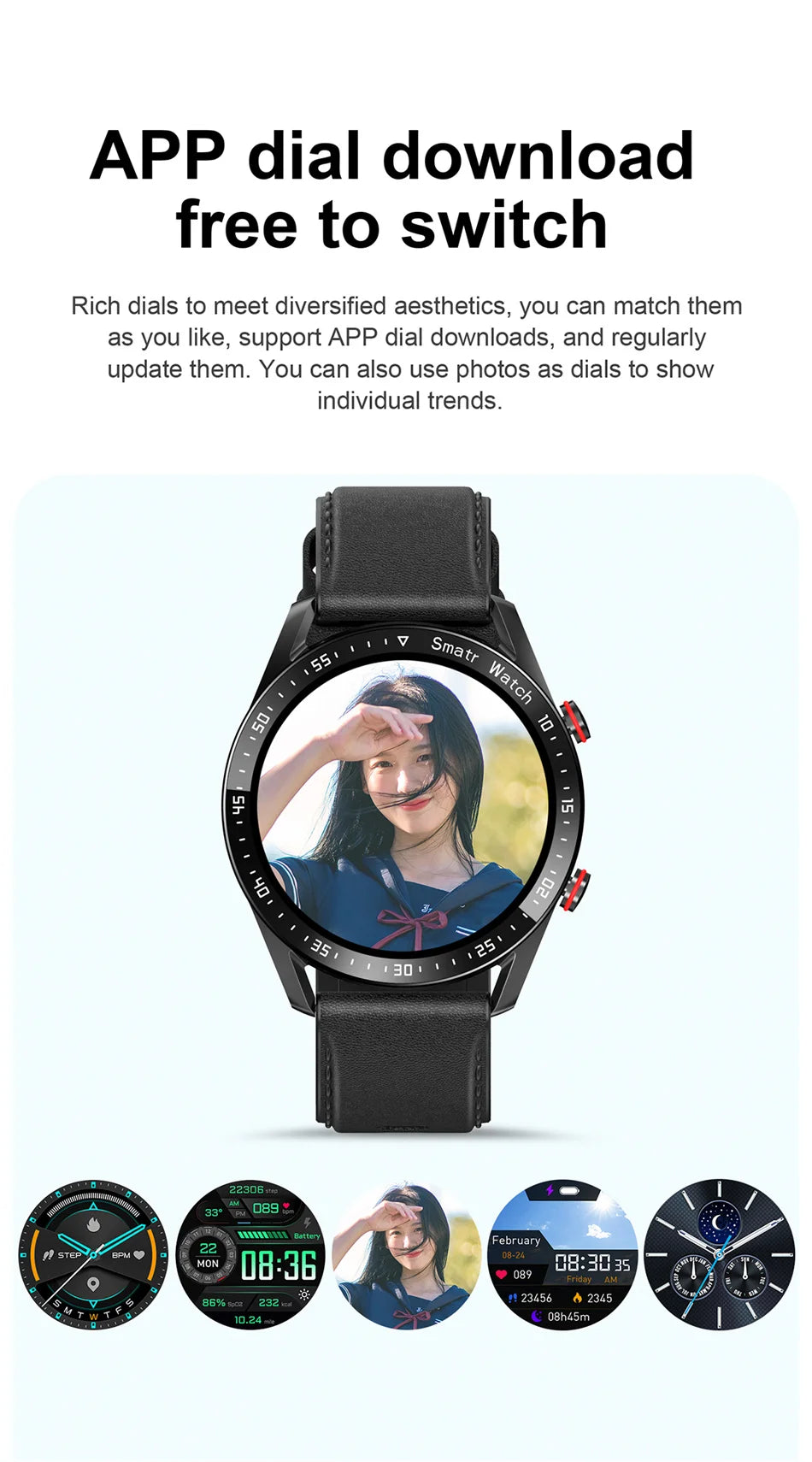 2026 Watch GT Series Smart Watch – ECG+PPG, GPS, HD Screen, BT Call, IP68 for Men & Women