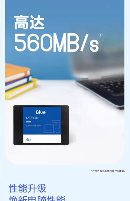 2.5" SATA3 Internal SSD – 60GB to 4TB | TLC NAND for Laptop, Desktop & Server