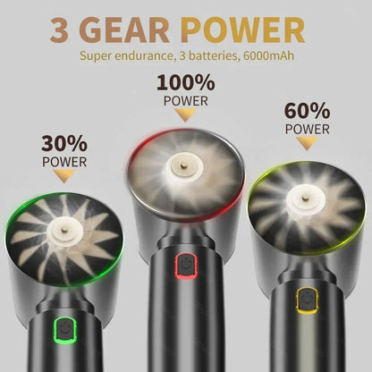 CENRR Mini Car Vacuum Cleaner – 998000Pa, Cordless, Handheld, Blower