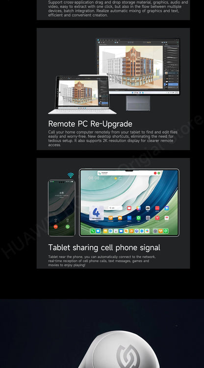 HUAWEI MatePad Pro 13.2" – 2.8K OLED 144Hz, WiFi/LTE