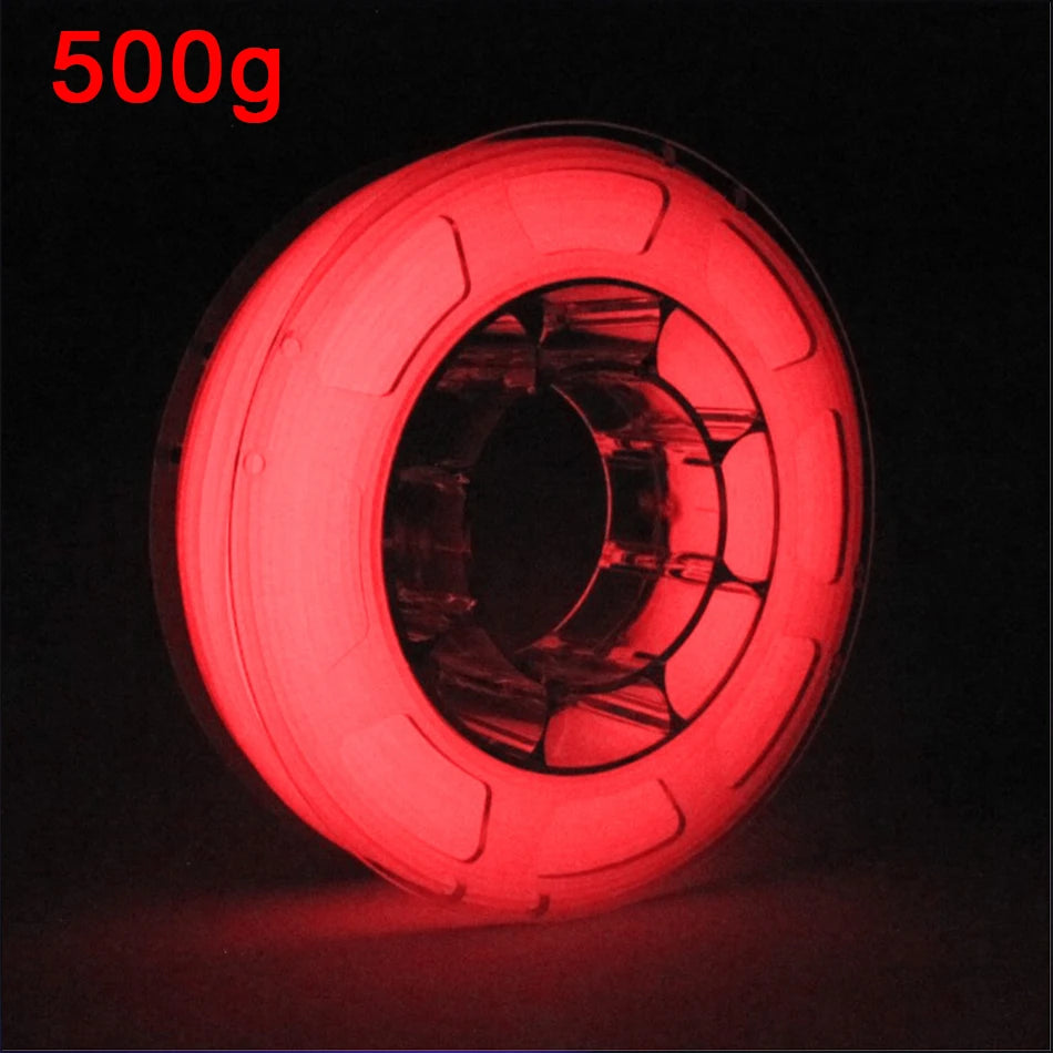 Glow-in-the-Dark PLA Filament – Luminous Purple, Green, Blue & Rainbow, 1.75mm for 3D Printers
