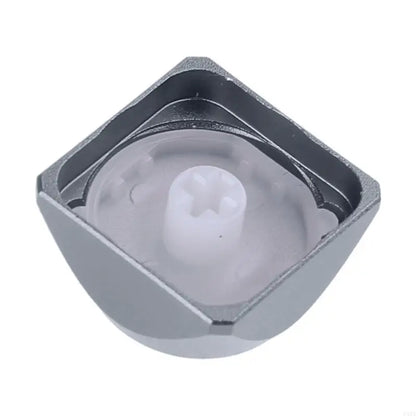 Aluminum Alloy XDA Keycaps – Metal, Non-Engraved, for Mechanical Keyboards