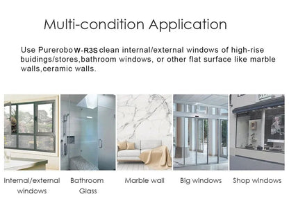 Smart Window Cleaning Robot with APP & Remote Control – Auto Water Spray