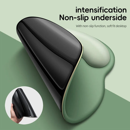 ANKNDO Gradient Mouse Pad with Wrist Rest – Soft Gaming Mat, Anti-Slip (Pink/Black/Blue)