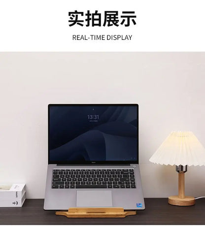 Adjustable Portable Laptop Stand – Foldable, Height-Adjustable, Heat Sink, iPad & Laptop Bracket