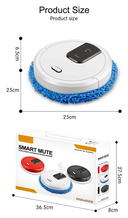 R.E.D. Shopping smart sweeping and mop robot with humidifying spray cleaning hardwood and tiled floors automatically
