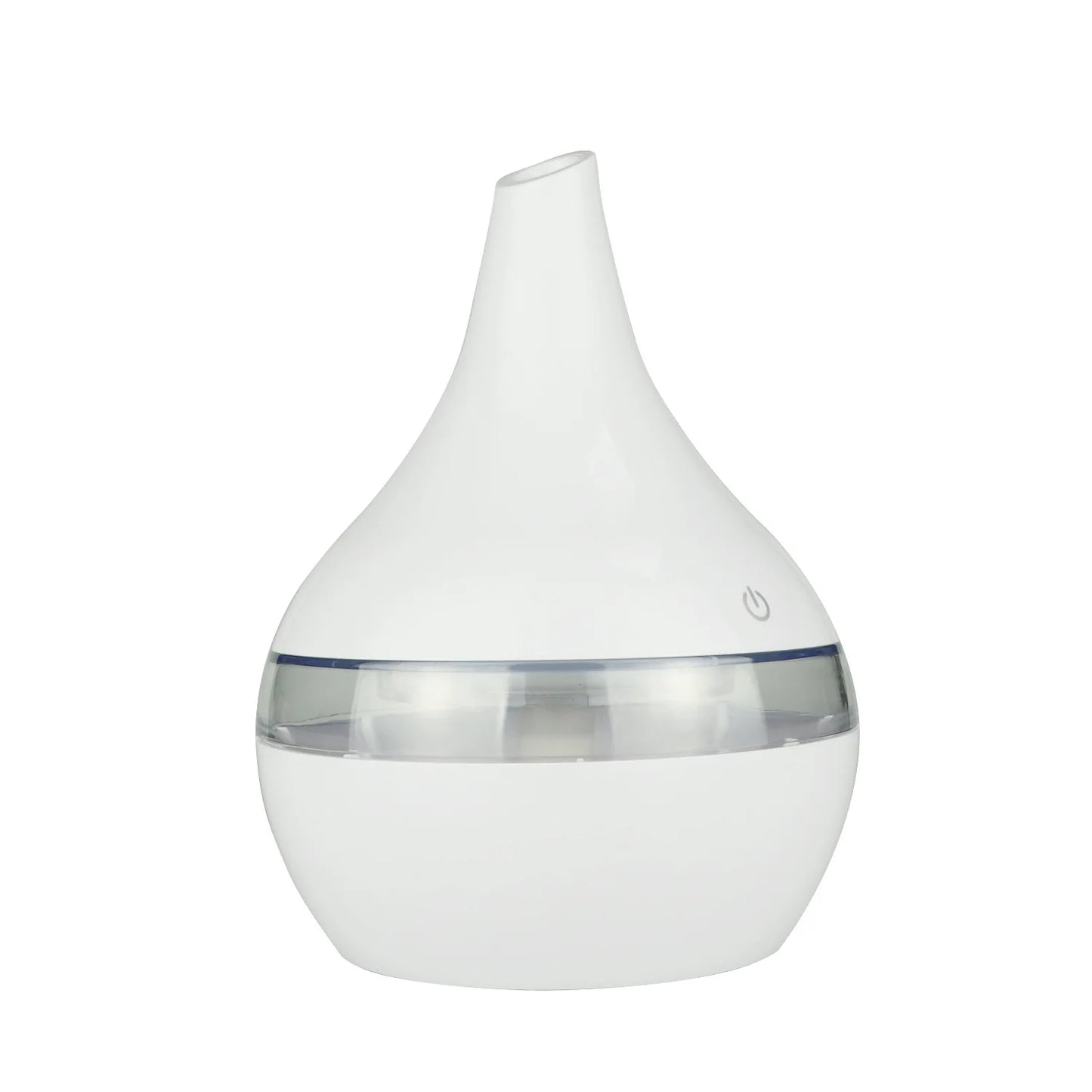 Portable Aroma Diffuser & Humidifier – 300ml, USB, 7-Color RGB Night Light | Light/Dark Wood, White