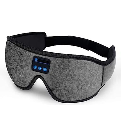 3D Eye Mask Bluetooth 5.0 Sleep Headphones – Built-in HD Speaker for Travel & Sleep