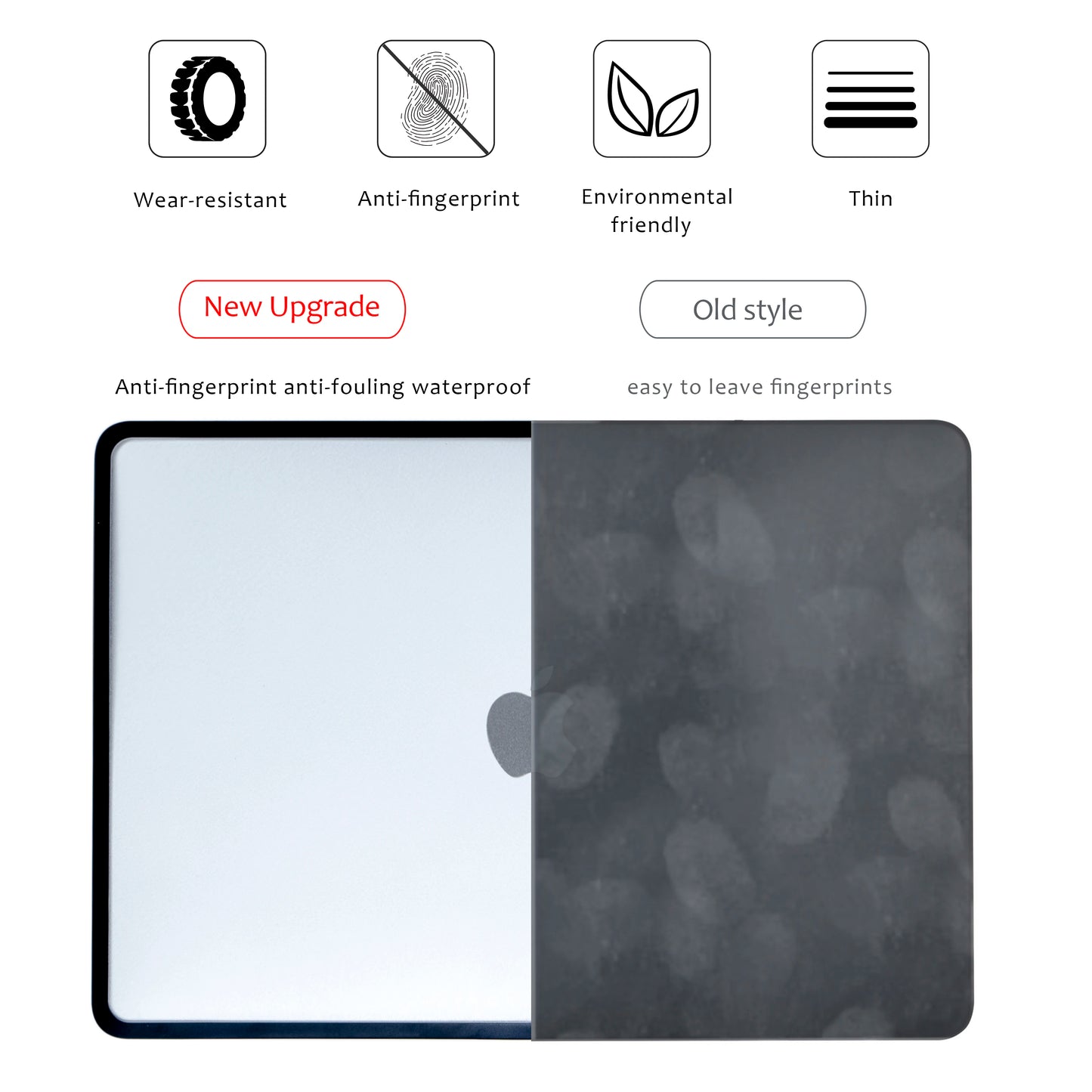 MacBook Case Air 13/15, Pro 13/14/16 | M1-M5 2024-2026 | Hard Shell Cover