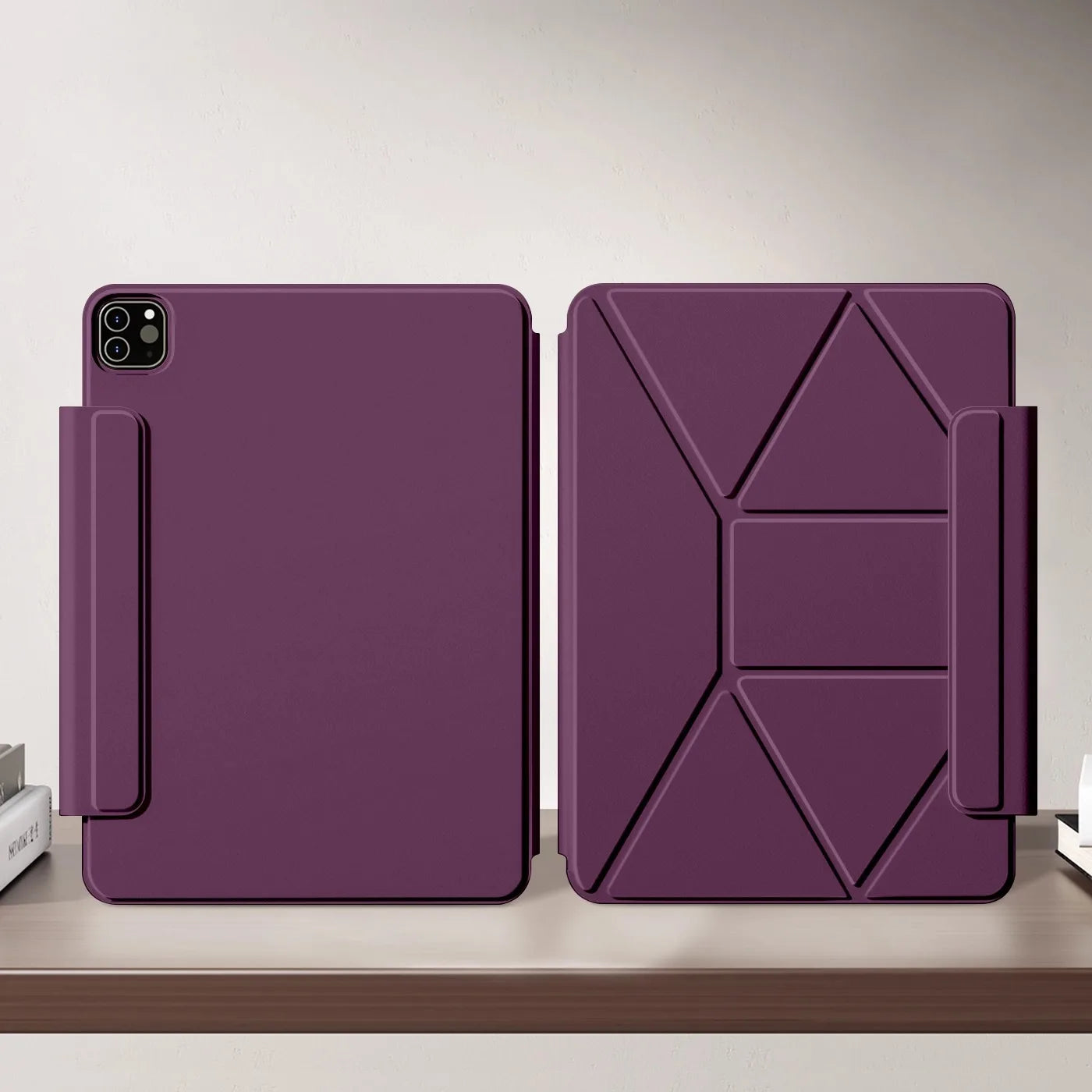 ZOYU Magnetic iPad Case with Height Bracket – iPad Pro 11/12.9, Air 4/5, Mini 6/7