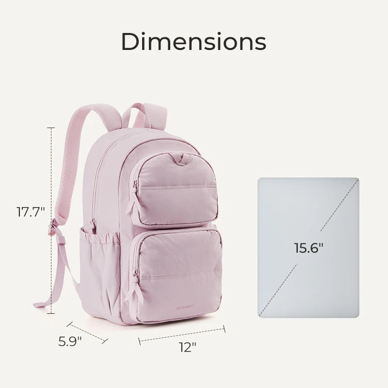 BAGSMART Large Laptop Backpack for Women & Men — Travel & College