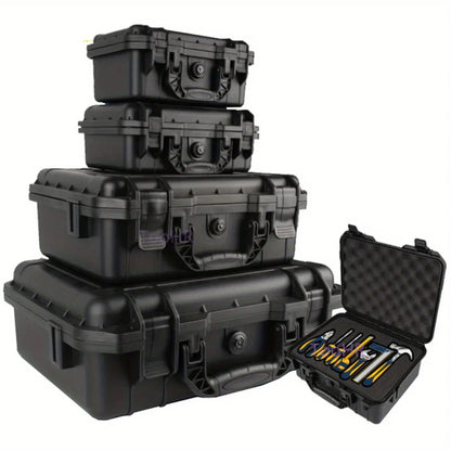 Waterproof Hard Carry Case with Pre-Cut Sponge – Tool & Equipment Organizer