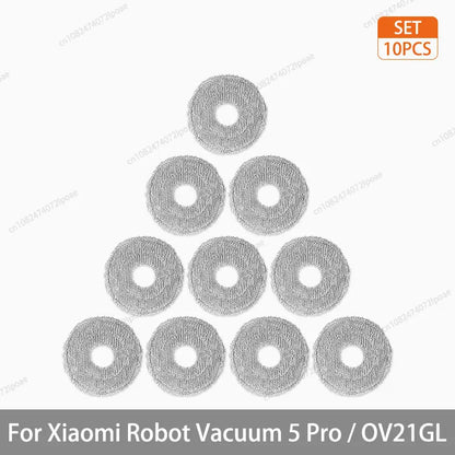 Xiaomi Robot Vacuum 5 Pro / OV21GL Spare Parts – Brush, Filter, Mop & Dust Bag