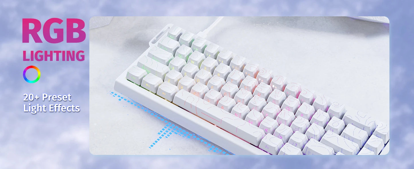 Attack Shark X68 HE Rapid Trigger Mechanical Gaming Keyboard – 60%, Hall Effect, 8KHz, Hot Swap