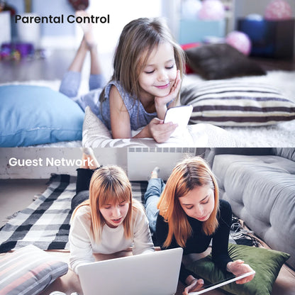 Tenda AX3000 WiFi 6 Mesh Router – EX/MX12 | 2.4G + 5GHz | Full Gigabit | Signal Repeater