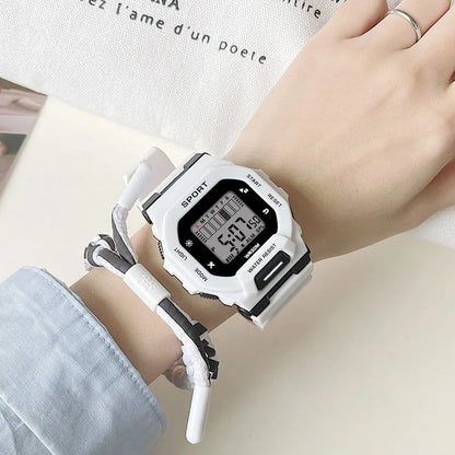 YIKAZE Men's LED Digital Sport Watch – Waterproof, Outdoor Adventure, Multifunctional