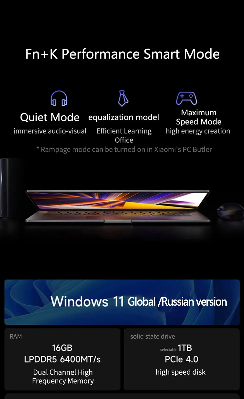 Xiaomi RedmiBook 16 2024 – Intel Core i5, 16GB RAM, 512GB SSD, 16" Laptop