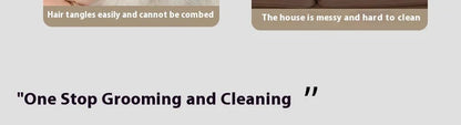 LISI Pet Grooming Vacuum Kit – 5 Brushes, 0.3L Dust Cup, HEPA Filter, 70W, Cat & Dog