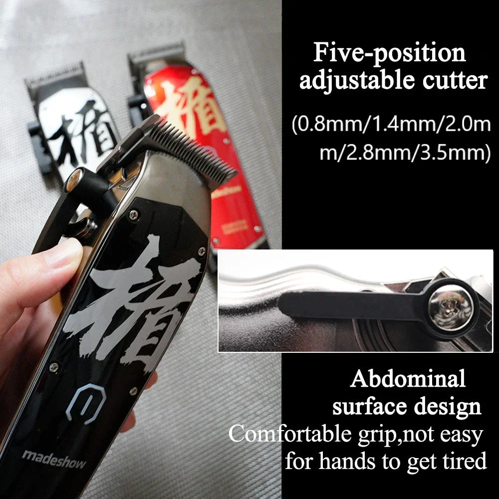 Madeshow M10 Professional Cordless Hair Clipper & Beard Trimmer