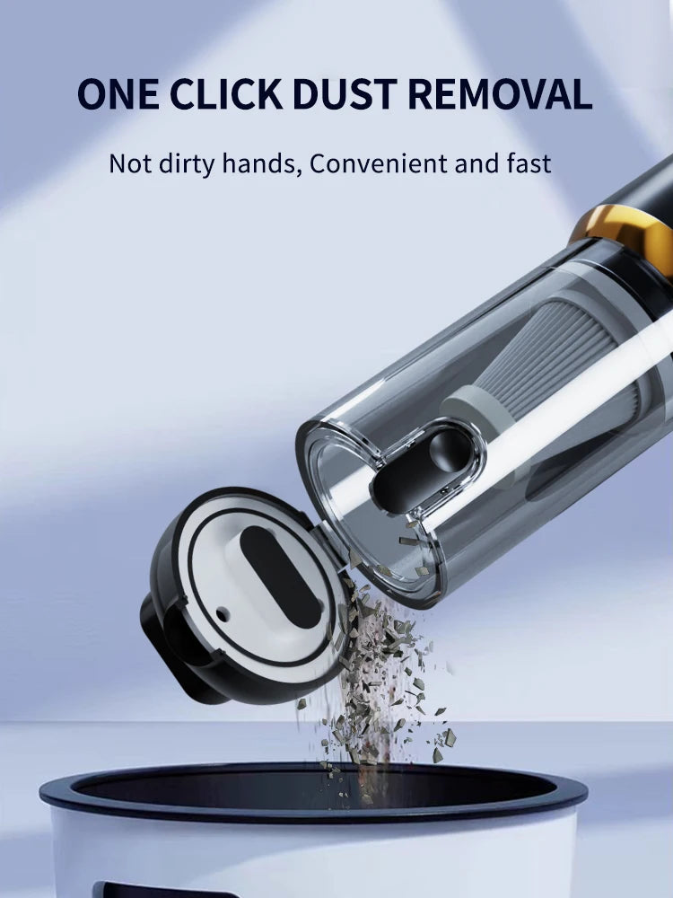 CENRR Mini Car Vacuum Cleaner – 998000Pa, Cordless, Handheld, Blower