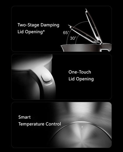 Xiaomi MIJIA Electric Kettle 3 Pro – 2L, 4 Temperature Settings, 24H Heat Preservation | 220V | EU/UK/AU