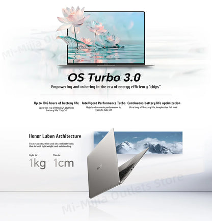 Honor MagicBook Art 14 – Snapdragon X Elite, 32GB DDR5, 1TB SSD, 14.6" 3.1K OLED, Windows 11