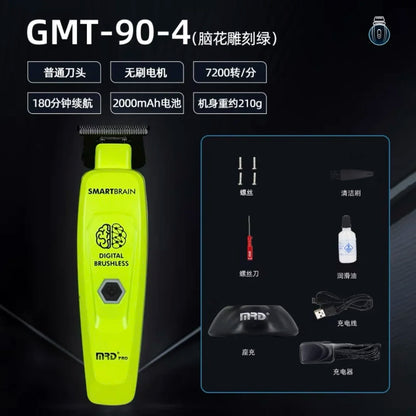 R.E.D. Shopping Molda MRD Brain Flower electric hair clipper with adjustable fader for professional barber haircuts.