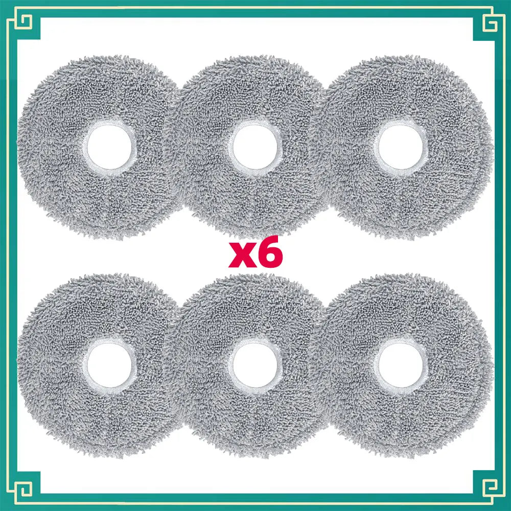 JONR P20 PRO / T5 Pro Robot Vacuum Replacement Parts | Main Brush, Side Brush, HEPA Filter, Mop Cloth