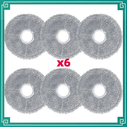 JONR P20 PRO / T5 Pro Robot Vacuum Replacement Parts | Main Brush, Side Brush, HEPA Filter, Mop Cloth